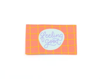 Etichetta web - Feeling Good - 57 x 38 mm