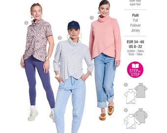 burda style pattern for jumper 5790