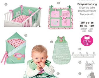 burda style mönster till babykläder 9479