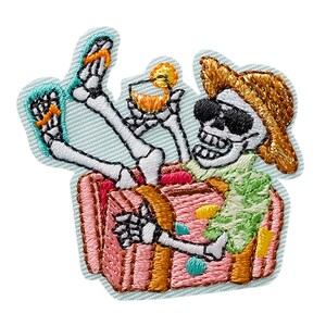 Patch «Esqueleto na mala»