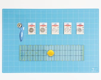A1 Cutting Mat BLUE-RED Master Set, 9-piece