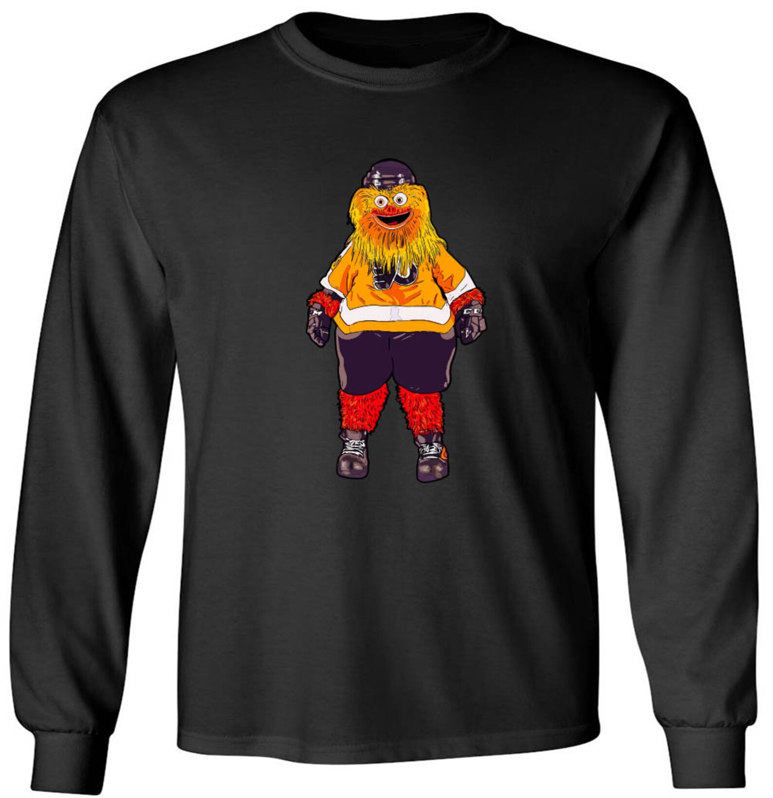 Gritty Philadelphia Flyers T-Shirt Short Sleeve and Long | Etsy
