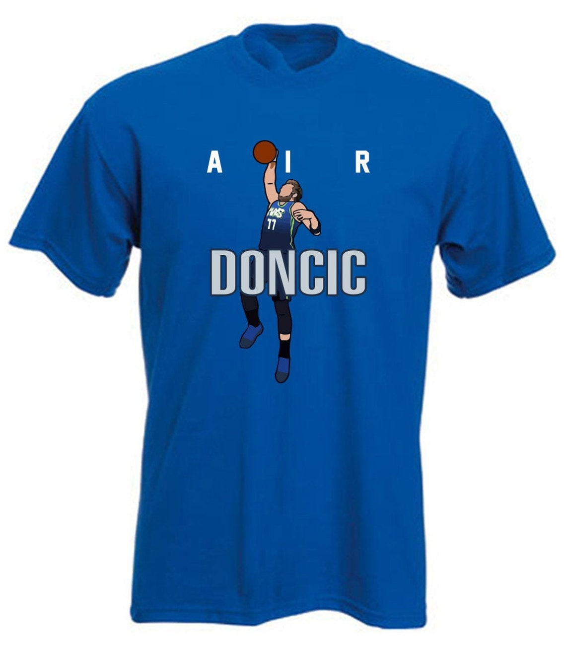 Luka Doncic Dallas Mavericks Mavs AIR T-Shirt Short Sleeve and | Etsy