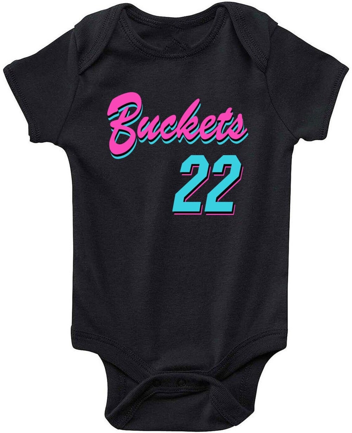 Jimmy Butler Buckets Miami Heat Vice City Baby Onesie One Etsy