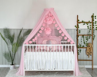 Mosquito Net for Baby Cribs Soft Smooth Dream Canopy