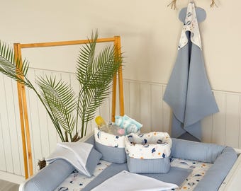 Changing mat with snaps | Waterproof changing pad for baby | Portable changing mat | Baby shower gift | Gift for newborn