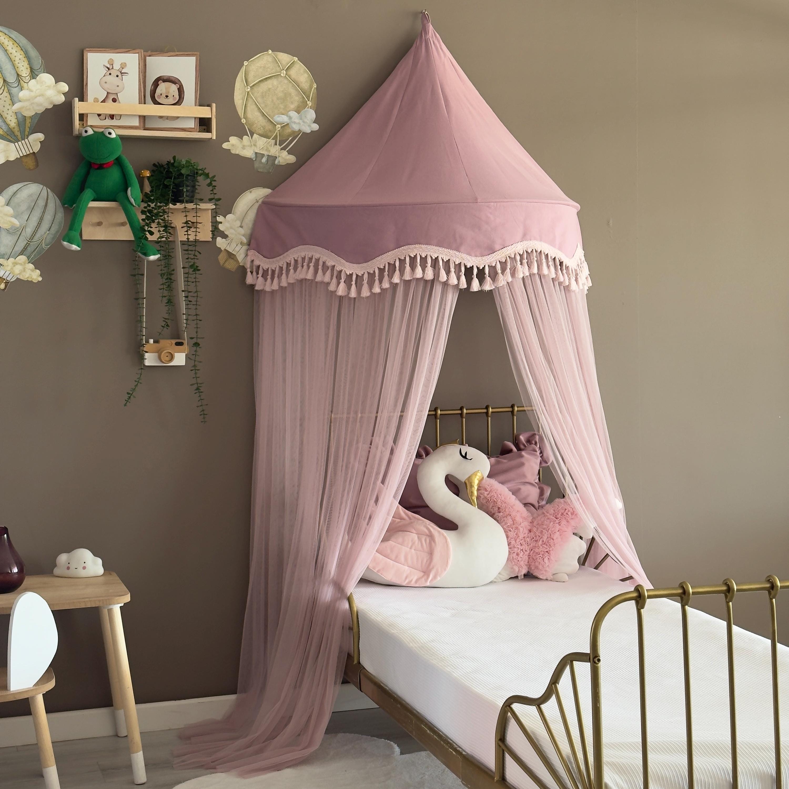 Bed crown canopy - Etsy 日本