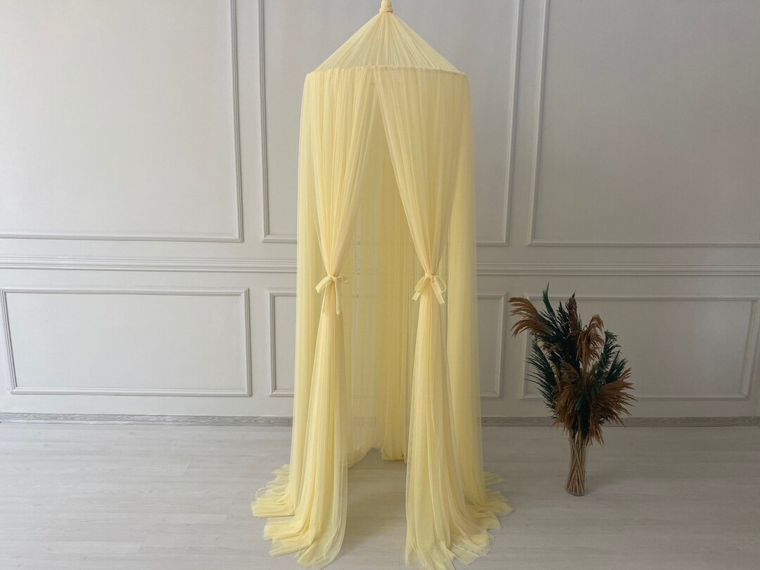 Yellow Canopy Bed Canopyhanging Playcrib - Etsy