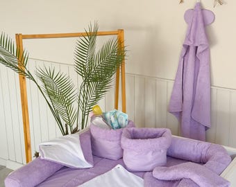 Changing mat with snaps | Waterproof changing pad for baby | Portable changing mat | Baby shower gift | Gift for newborn