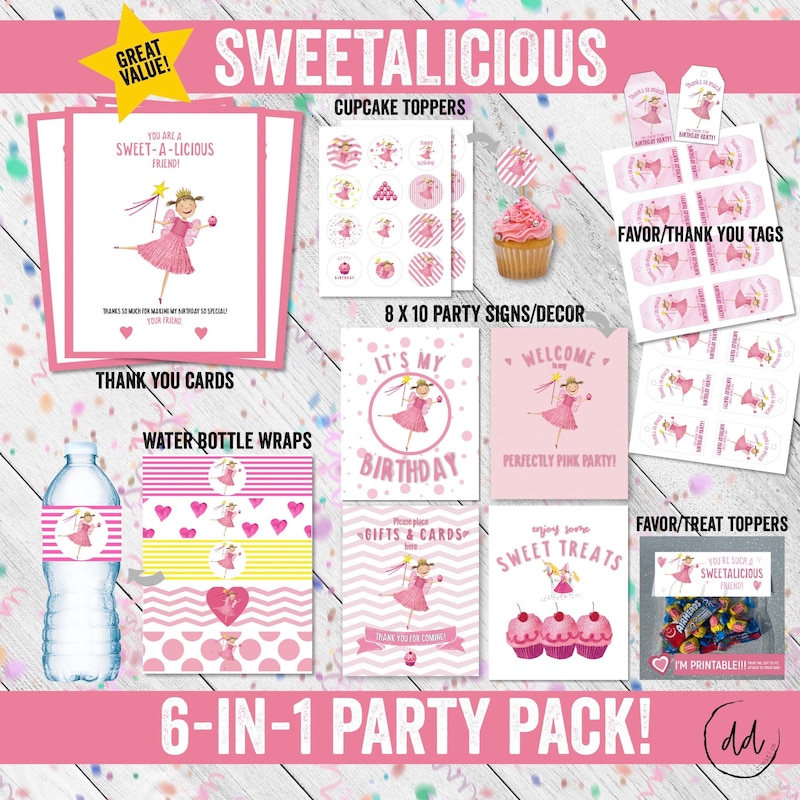 Pinkalicious Cupcake Etsy