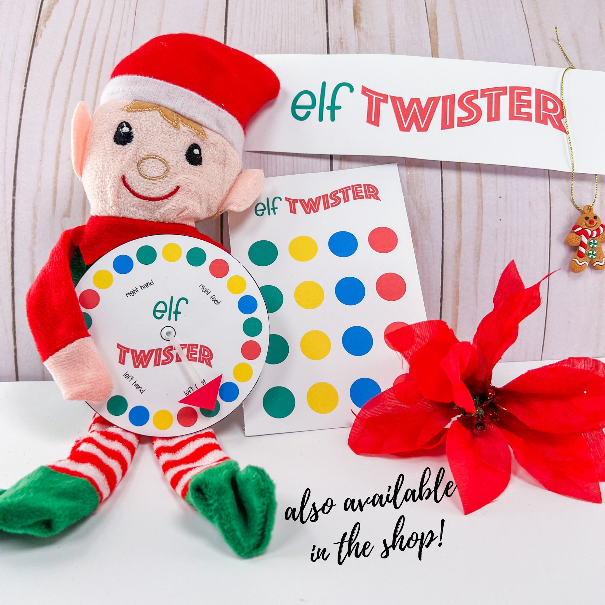 Elf Props, Tiny Elf Donut Box, Instant Digital Download, Easy Elf Ideas ...