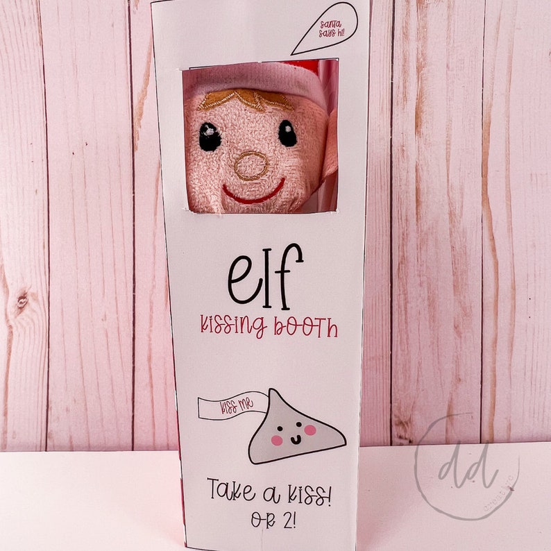 Elf Christmas Kit Activity Prop, Best Seller, Elf Kissing Booth, Elf
