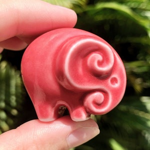 Cute Baby Elephant, Good Fortune Elephant Figurine, Elephant Mothers Day Gift
