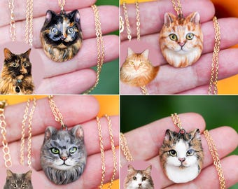 Collana Personalizzata Con Foto Del Tuo Animale - Ciondolo Con Ritratto Cane O Gatto Inciso - Regalo Emozionale Per Amanti Degli Animali - Foto 8