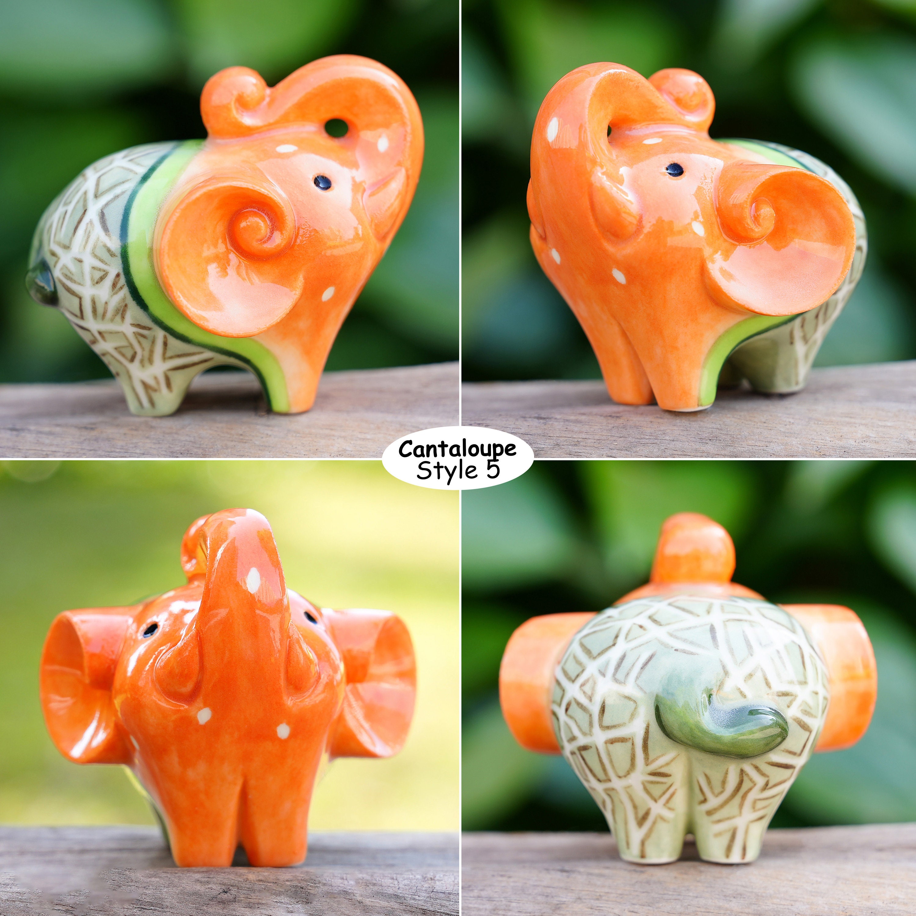 Elephantparade陶器製の象の置物 高さ約10cm Elephantparade陶器製の象の置物 高さ約10cm - メルカリ