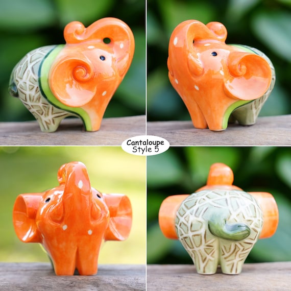 【希少】アート置物　黄色い象 希少】アート置物黄色い象