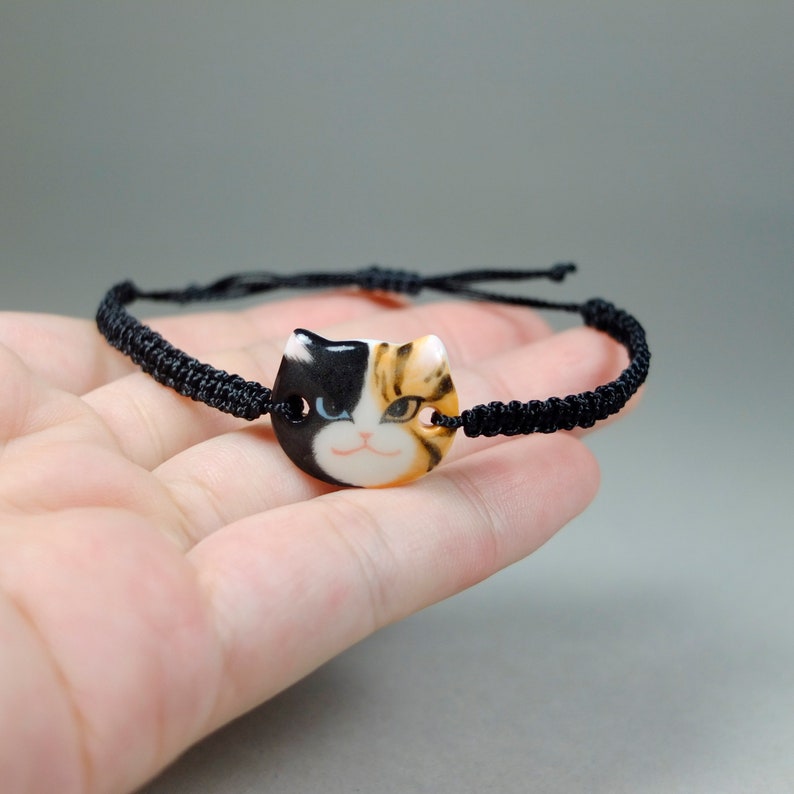 Bracelet Cat Friendship Cute Gift for Cat Lover | Etsy