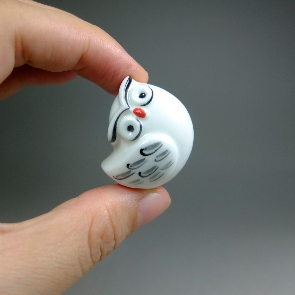 small ceramic owl figurines