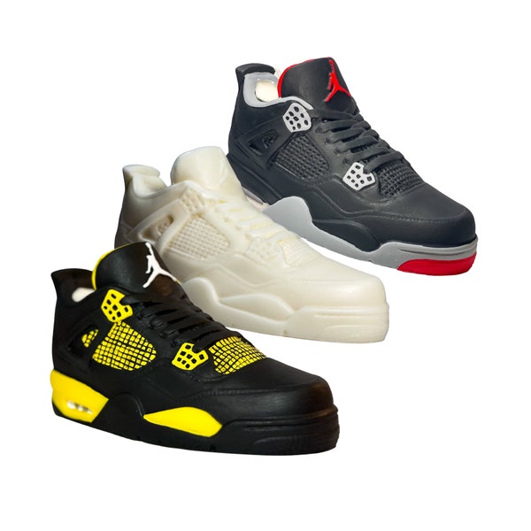 Bougie Sneaker Retro 4s | Bougie de soja AJ4 | Jordan 4 bougies | Bougie Jordan