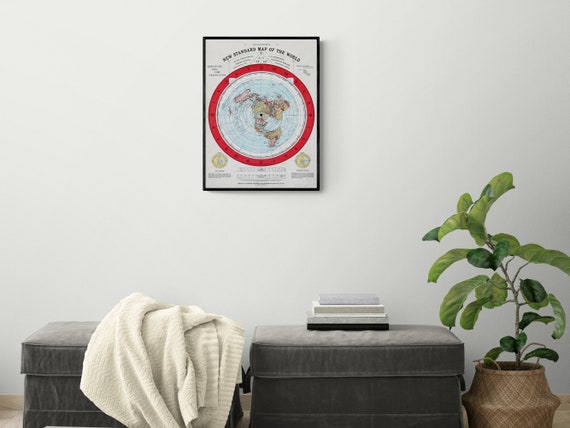 Schilderij Wereldkaart: Nieuwe richtingen- Kaarten van de wereld - bimago