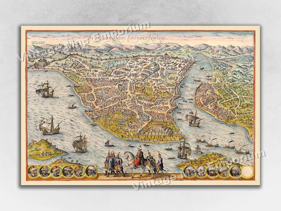 Ottoman Empire. Turkey. Constantinople (today Istanbul). Turkish