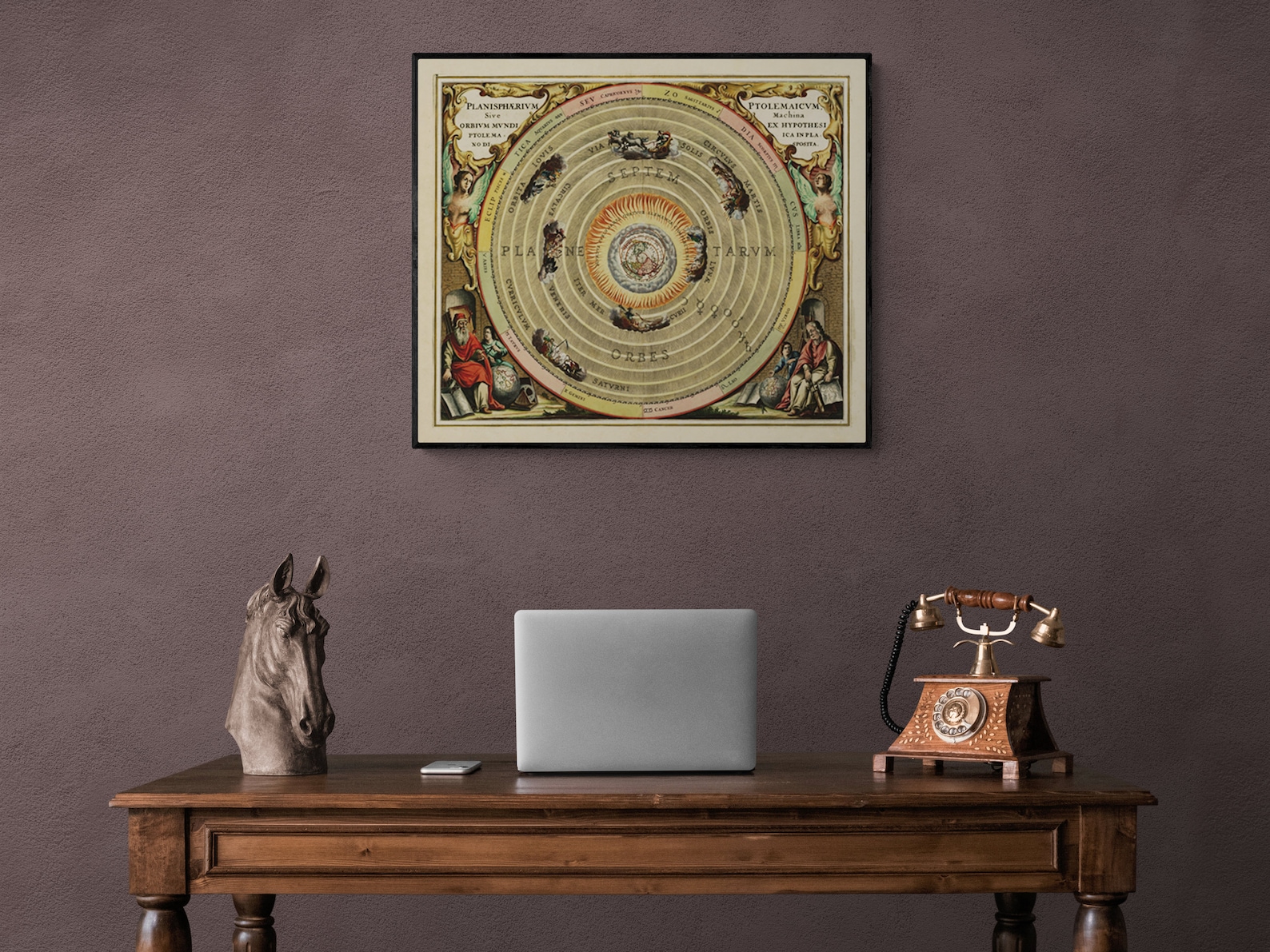 1660 Celestial Map Print Plate 1 - "the Planisphere of Ptolemy" by ...