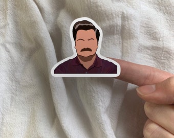 Ron Swanson-sticker