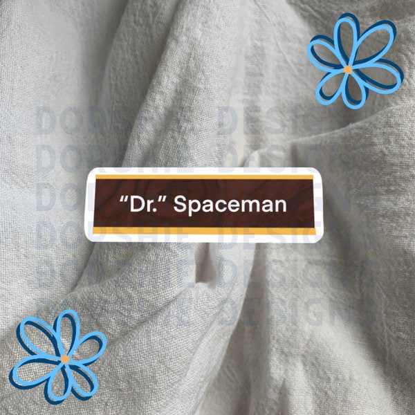 Dr. Spaceman Sticker