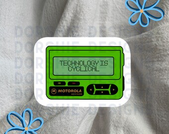 Technology is Cyclical Sticker