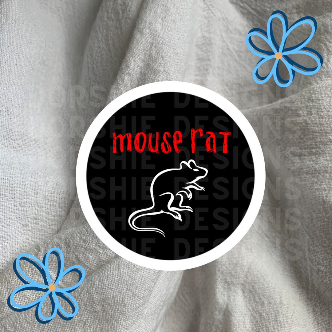 Mouse Rat Sticker - Etsy