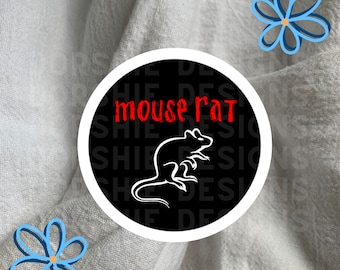 Muis rat sticker