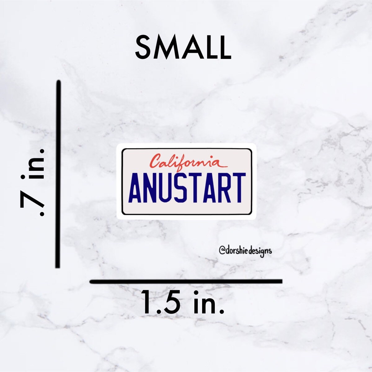 A New Start License Plate Sticker Etsy