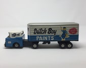 LineMar Toys Dutch Boy Paints Semi-Truck Tin Toy Japan (Sh)