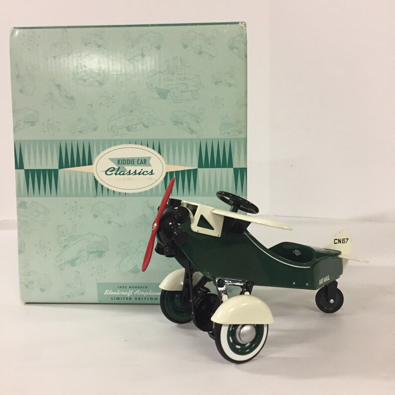 Hallmark Kiddie Car Classics Replica 1935 Murray Steelcraft Airplane 4