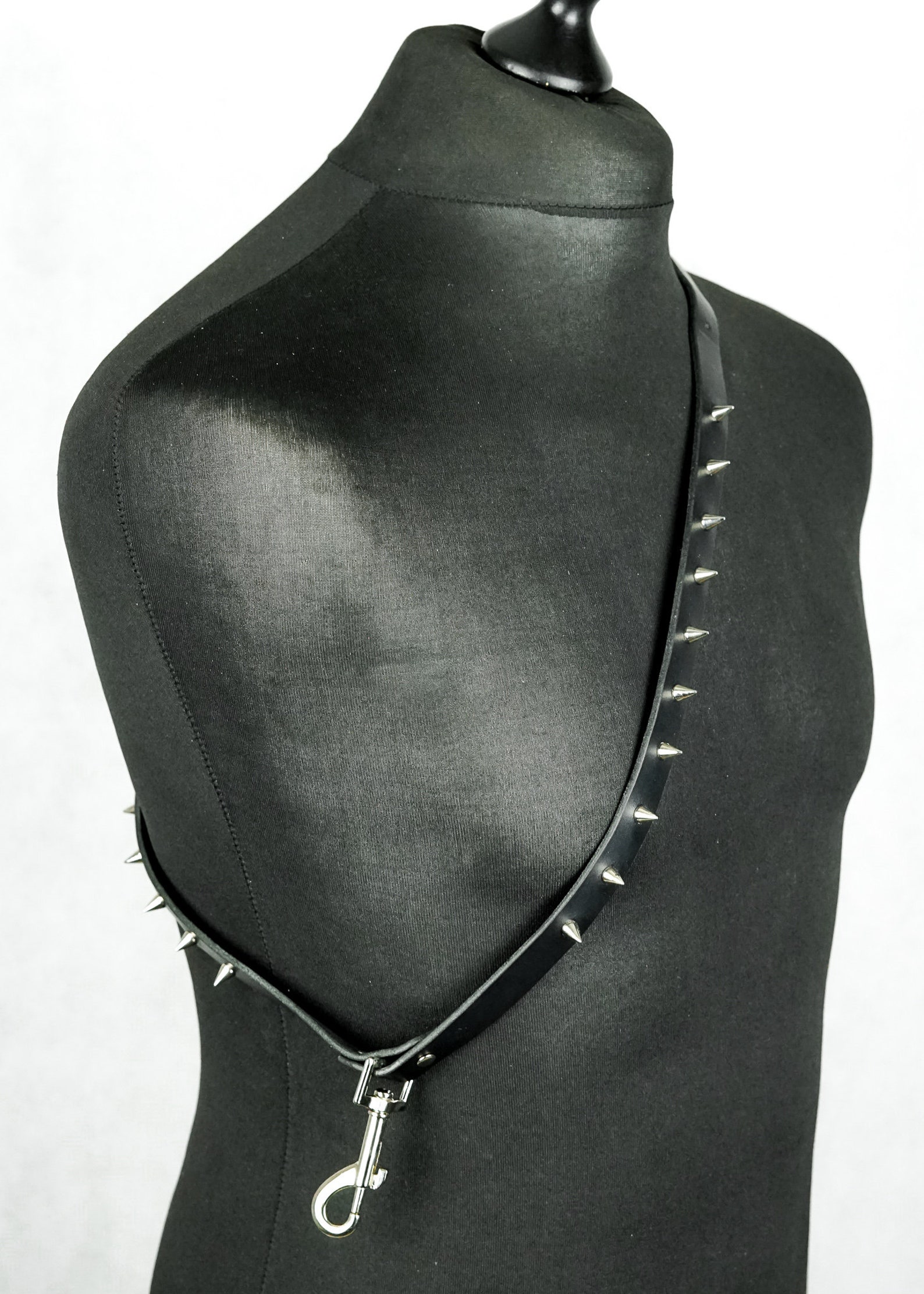 Handmade Leather Lanyard/ Crossbody 'ENIGMA' Goth Etsy