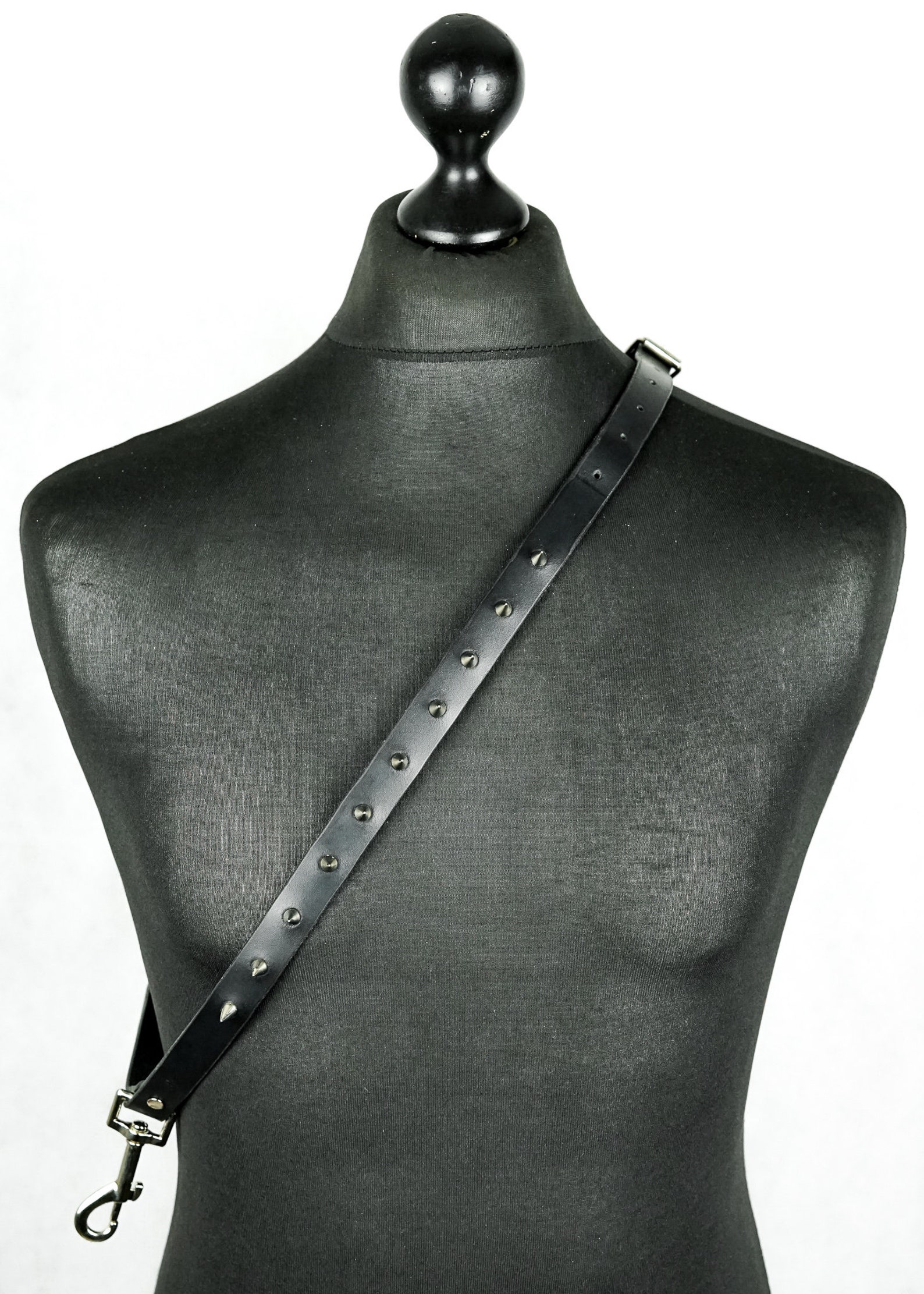 Handmade Leather Lanyard/ Crossbody 'ENIGMA' Goth Etsy