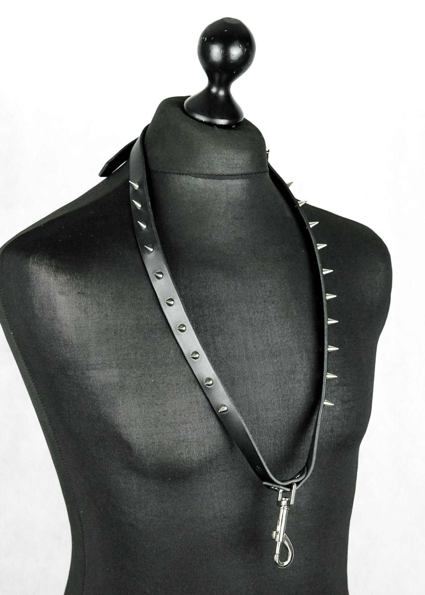 Handmade Leather Lanyard/ Crossbody 'ENIGMA' Goth Etsy
