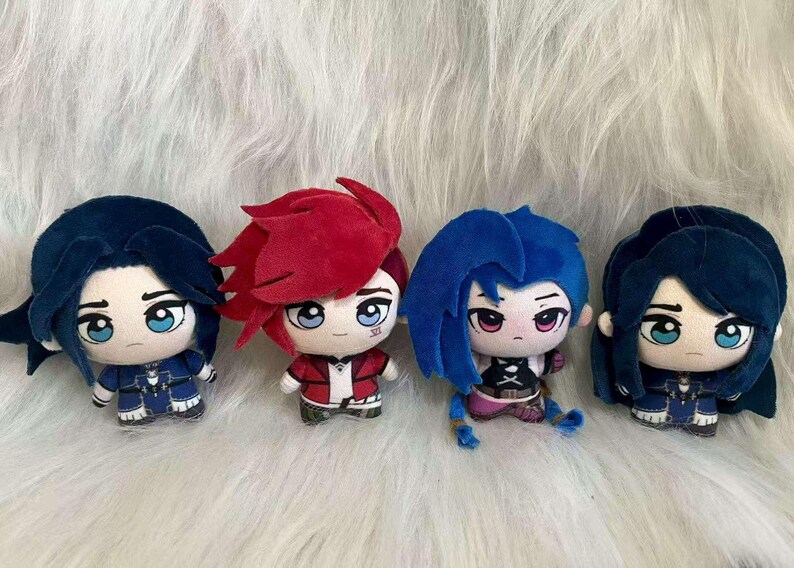 Handmade Arcane Caitlyn Nui Plushie, League of Legends Gamer Gift - Etsy