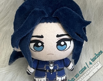Handmade Arcane Caitlyn Nui Plushie, League of Legends Gamer Gift