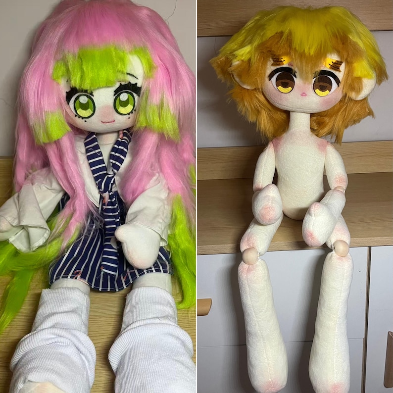 Large Custom Photo to Plush Doll | Personalized Character Commission | Handcrafted for OCs | Professional Ultra Soft Plushies image 8
