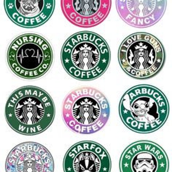 Starbucks Cardstock Circles, Cardstock Cutouts, Freshies, Cardstock, Freshie Cardstock, Freshie Images, Freshie Designs, Cardstock Images