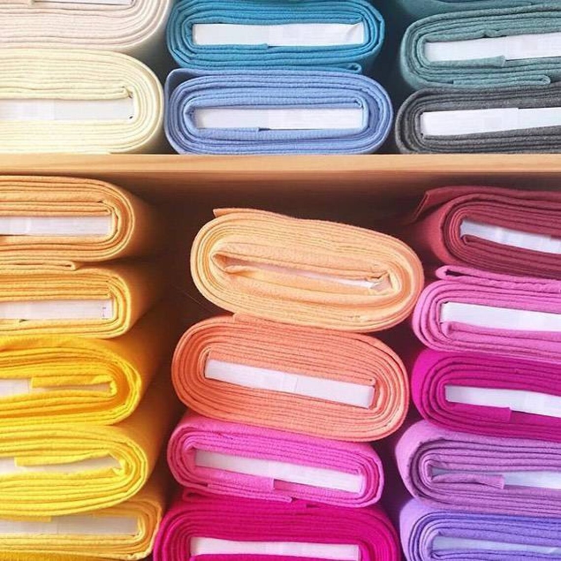 Felt by the Yard1/2 Yard Wool Blend Felt Merino fabric Etsy