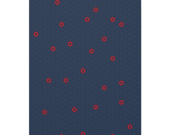 Canvasafdruk met phish-donutspatroon, wanddecoratie Phan Art