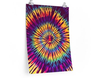 Tie Dye Wall Art - Etsy
