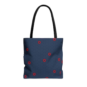 Phish Tote Bag - Subtle Fishman Donuts Pattern. Great Phish Gift Available In 3 Sizes