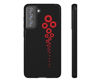 Étui de téléphone Phish pour Iphone et Samsung. Phish Fishman Donut Bulles sur noir. Étui rigide mat ou brillant. Phan Art, Lot Art, Kasvot Vaxt