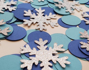 Frozen Confetti 364 pc., Frozen party decorations, Frozen theme party, Table confetti, glitter snowflake confetti, snowflake party decor