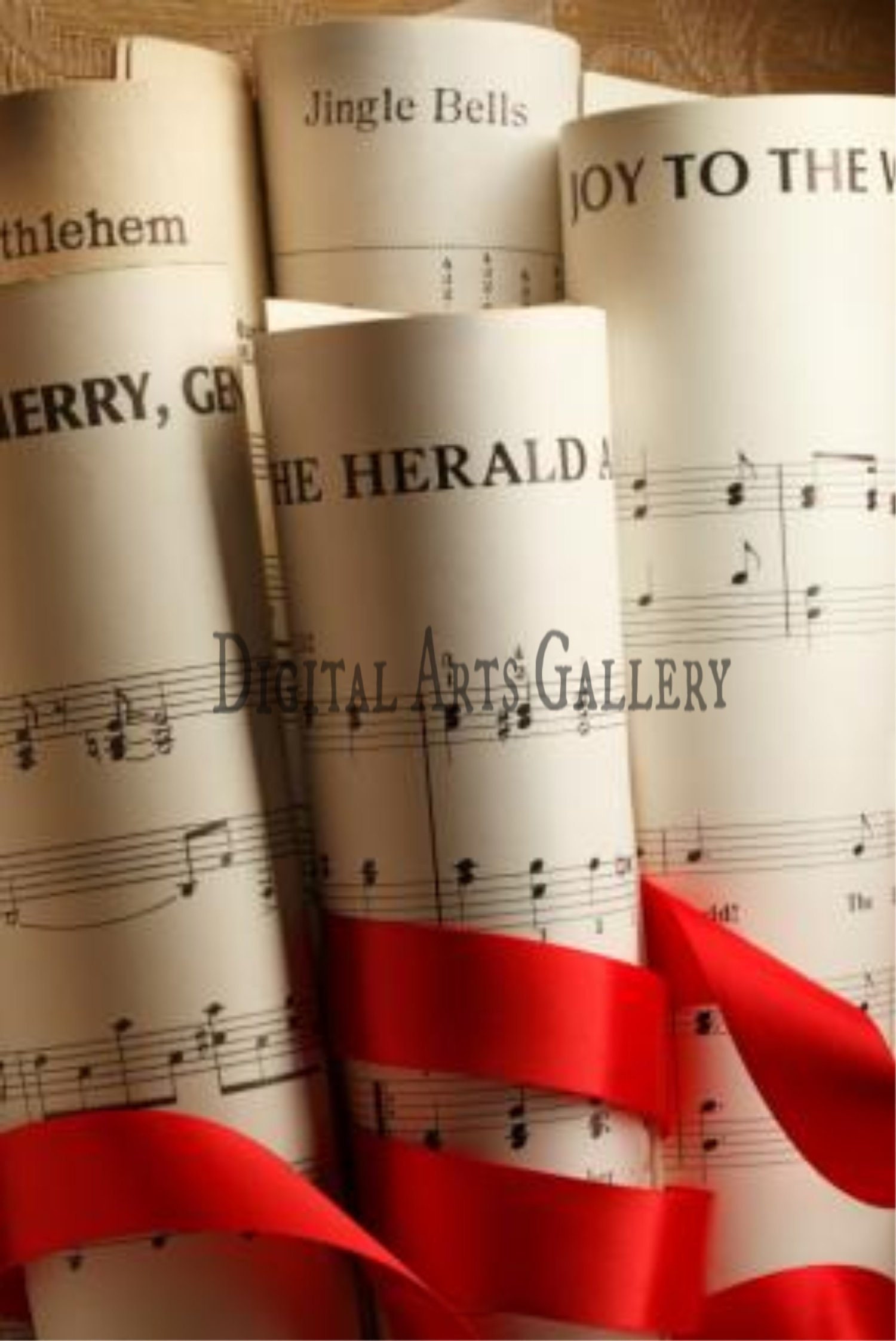 Vintage Christmas Sheet Music Photo | Etsy