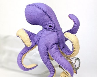 DIY Felt Hand Stitching Stuffed Animal Kit Octopus