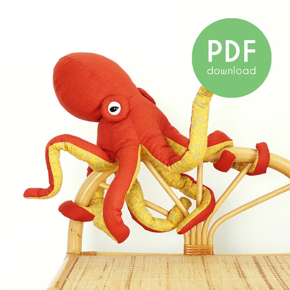octopus stuffed animal pattern